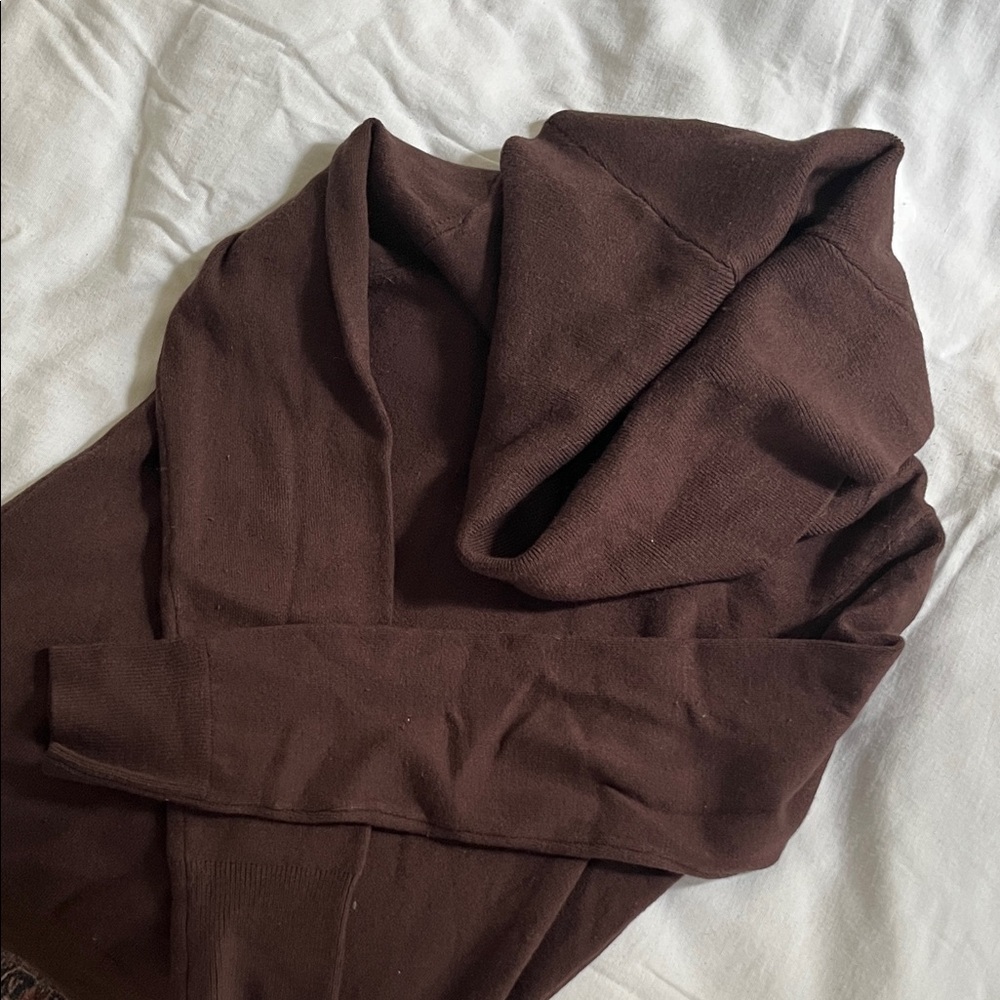 French Connection Deep Purple/Plum Tunic Sweater